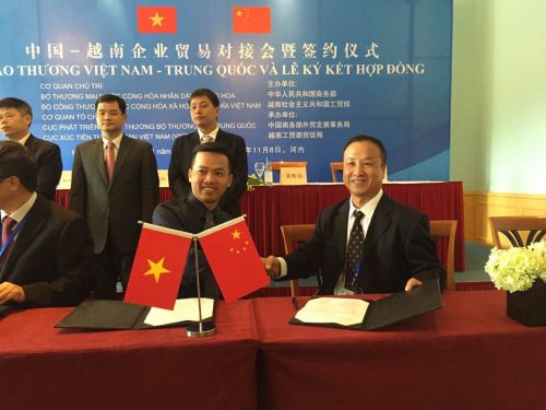 Dương Minh đã ký kết hợp đồng hợp tác giữa doanh nghiệp Việt Nam – Trung Quốc Tiêu đề Sản phẩm có sẵn